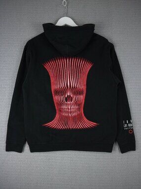 Tool: Authentic Band Zip-Up Hoodie X-Ray Man 10,000 Days SZ- M Grid Skull Man